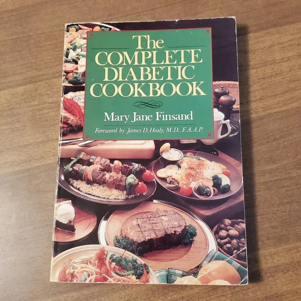 The Complete Diabetic Cookbook Paperback Mary Jane Finsand Vintage